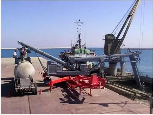 Scaricatore compatto della nave della vite applicato per scaricare cemento al porto marittimo