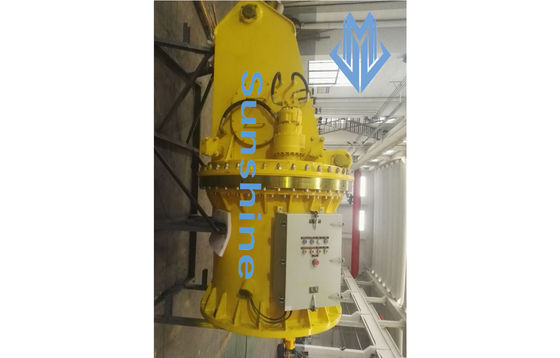 gru marina dell'asta telescopica idraulica elettrica di 0.85t31m per la nave offshore di servizio