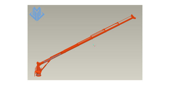 nave telescopica di Marine Crane For Onboard Multi Purpose dell'asta di 3t30m