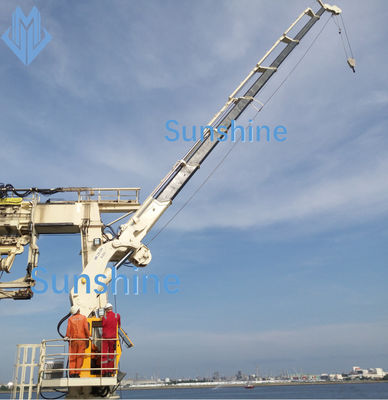 Articolazione marina della gru dell'asta pieghevole dell'articolazione e gru marina dell'asta telescopica