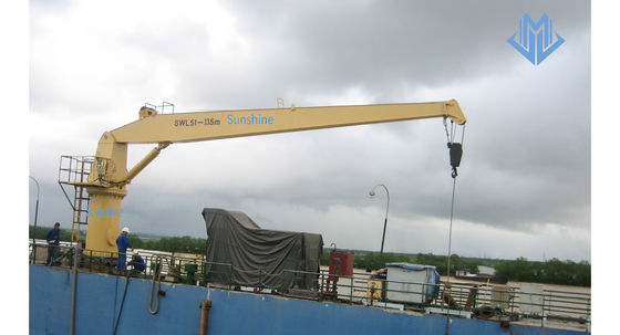 nave di scopo di Marine Crane For Cargo Handling On dell'asta rigida di 10t15m multi