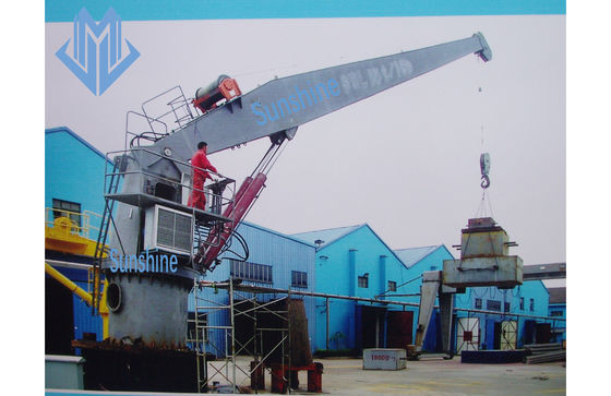 nave di scopo di Marine Crane For Cargo Handling On dell'asta rigida di 10t15m multi