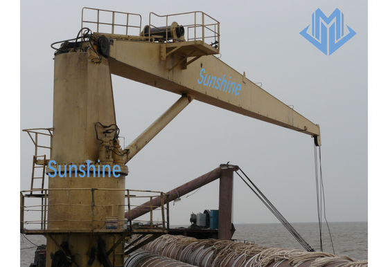nave di scopo di Marine Crane For Cargo Handling On dell'asta rigida di 10t15m multi