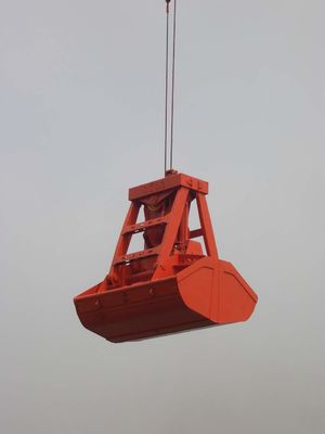 Metro telecomandato radiofonico del cubo dei secchi 10 della gru a benna della copertura superiore