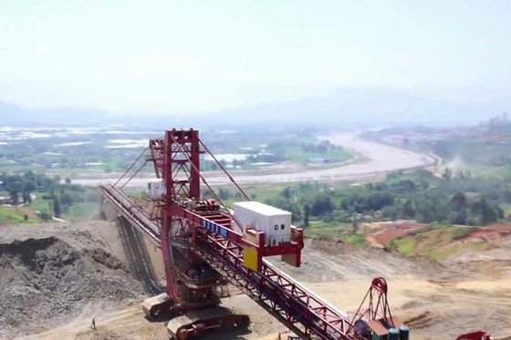 Miniere a cielo aperto materiali del cingolo del trasportatore resistente di trasferimento
