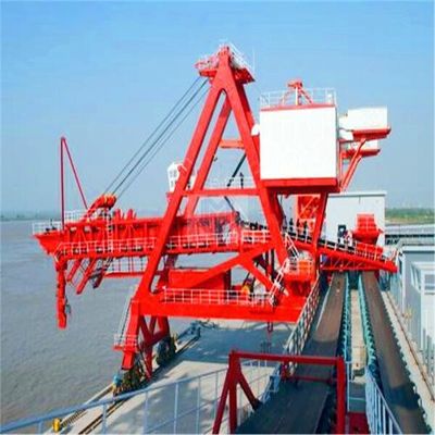 Sistema di carico continuo Travelable su rotaie al porto marittimo