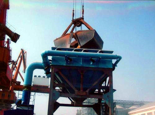 Saltatore di abbattimento delle polveri di Eco del terminale del porto marittimo con il filtro a sacco
