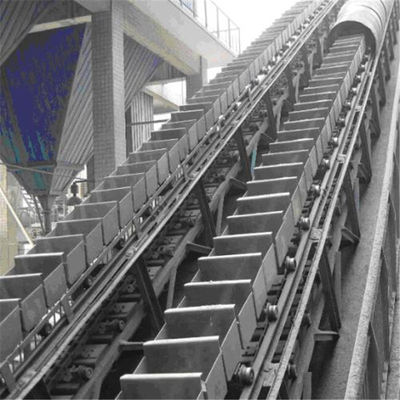 Tipo a catena continuo elettrico dell'elevatore di secchio guidato per il trasporto dei materiali alla rinfusa